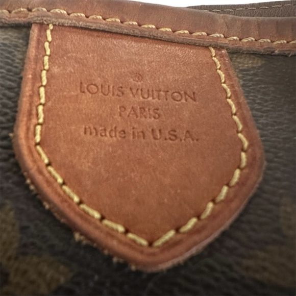 LOUIS VUITTON Delightful MM Brown Monogram Canvas Hobo Bag Discontinued - Picture 7 of 17